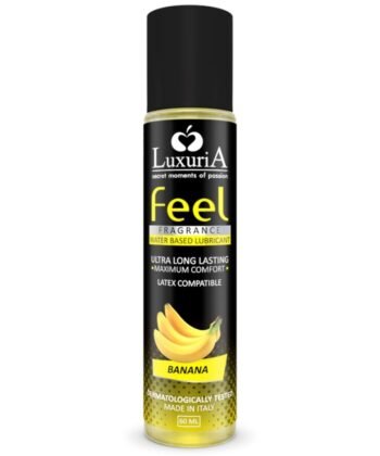 INTIMATELINE - LUXURIA FEEL LUBRIFICANTE BASE DE GUA BANANA 60 ML