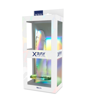 Alternative view of X RAY - DILDO TRANSPARENTE 18 CM -O- 4 CM