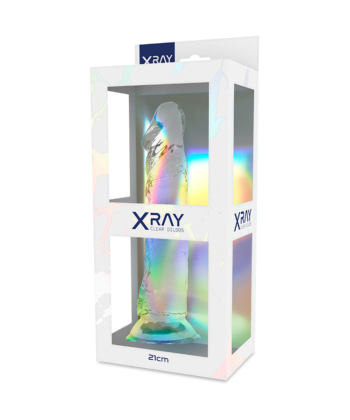 Visão alternativa de X RAY - CLEAR DILDO TRANSPARENTE 21 CM -O- 4 CM