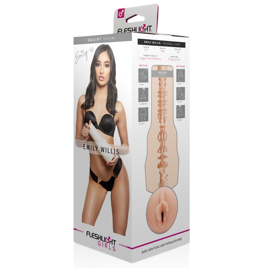 FLESHLIGHT GIRLS - EMILY WILLIS SQUIRT VAGINA - Imagem 3