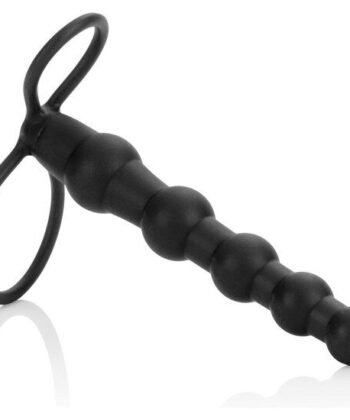 CALEXOTICS - BEADED DUPLO PENETRADOR PRETO