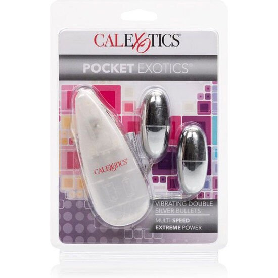 CALEXOTICS - BALAS VIBRATÓRIAS PRATA DUO - Image 4