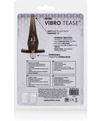 Visão alternativa de CALEXOTICS - MINI VIBRO TEASE PRETO