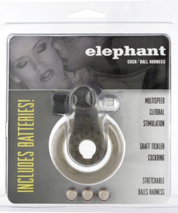 Visão alternativa de SEVEN CREATIONS - ANEL VIBRADOR COM ELEFANTE ESTIMULANTE