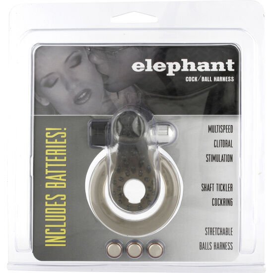 SEVEN CREATIONS - ANEL VIBRADOR COM ELEFANTE ESTIMULANTE - Imagem 2