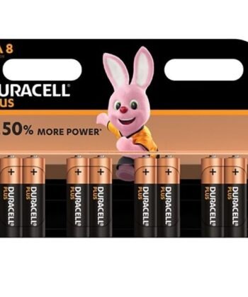 Visão alternativa de DURACELL - BATERIA PLUS POWER AA LR6 8UNIDADES