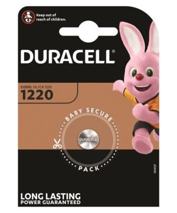 DURACELL - BATERIA BOTON LITIO CR1220 3V 1UNIDADE