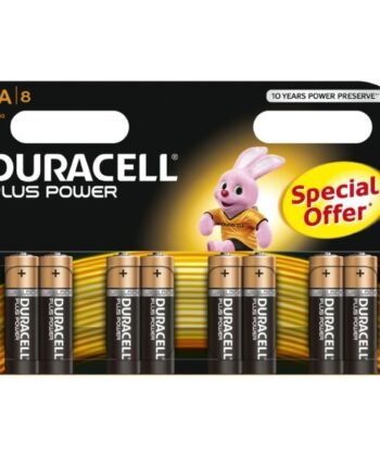 DURACELL - BATERIA PLUS POWER AA LR6 8UNIDADES