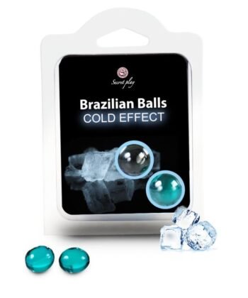SECRETPLAY - BOLAS BRASILEIRAS EFEITO FRIO 2 UNIDADES