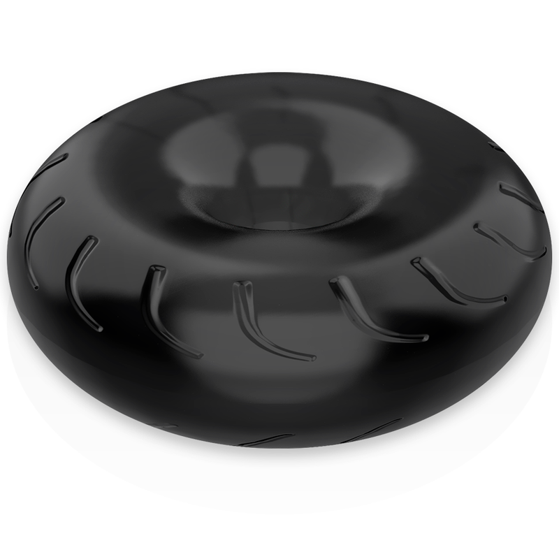 POWERING - ANEL PARA PÊNIS SUPER FLEXÍVEL E RESISTENTE 5CM PR08 PRETO - Image 4