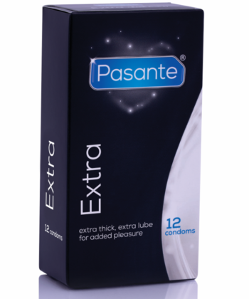 PASANTE - PRESERVATIVO EXTRA EXTRA GROSSO DE 12 UNIDADES