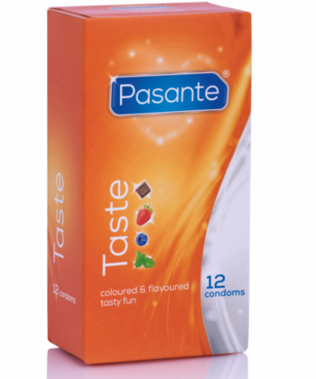 PASANTE - DE PRESERVATIVOS SABORES 12 UNIDADES