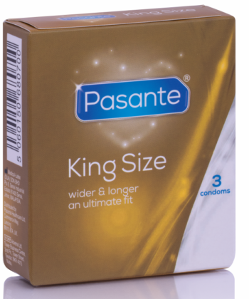 PASANTE - PRESERVATIVOS KING SIZE 3 UNIDADES