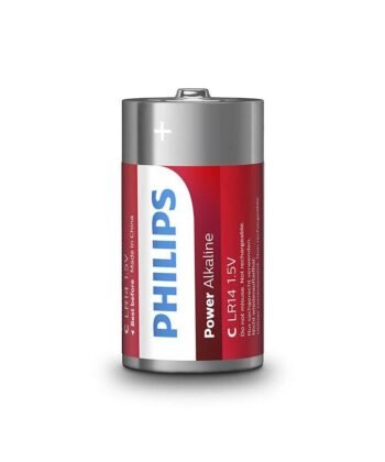 Alternative view of PHILIPS - POWER ALKALINE PILA C LR14 BLISTER * 2