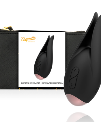 COQUETTE CHIC DESIRE - ESTIMULADOR CLITORIAL PRETO / OURO