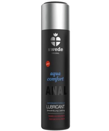SWEDE - AQUA COMFORT LUBRIFICANTE À BASE DE ÁGUA ANAL 120 ML