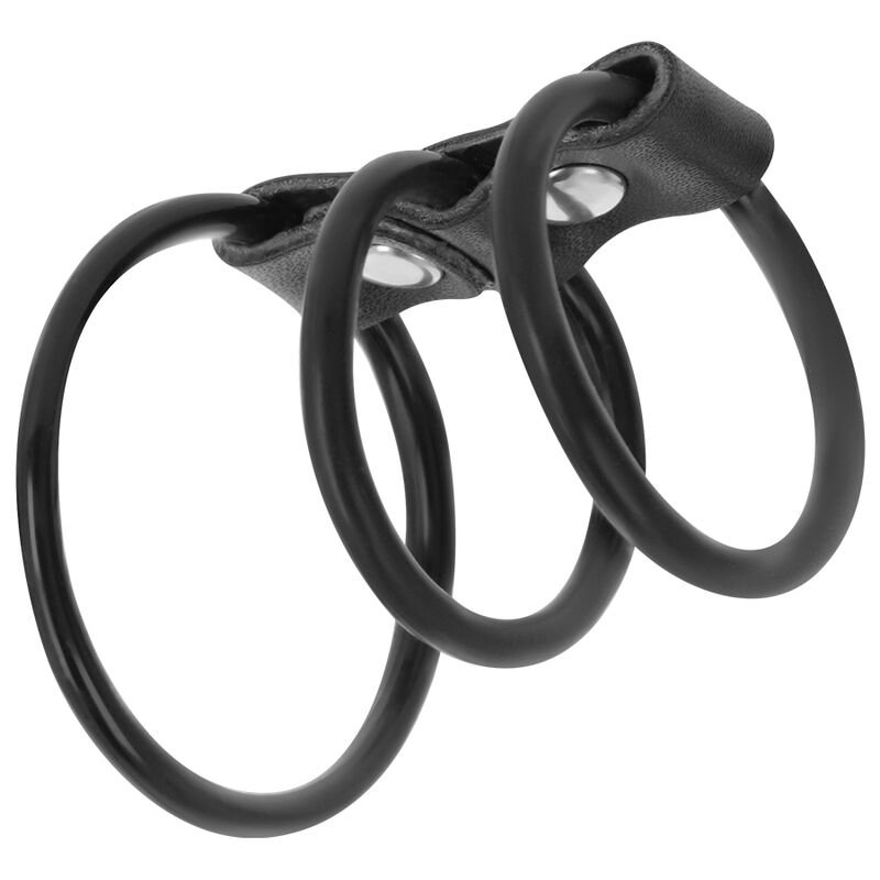 DARKNESS - CONJUNTO DE 3 ANÉIS PARA O PÉNIS FLEXÍVEIS - Image 4