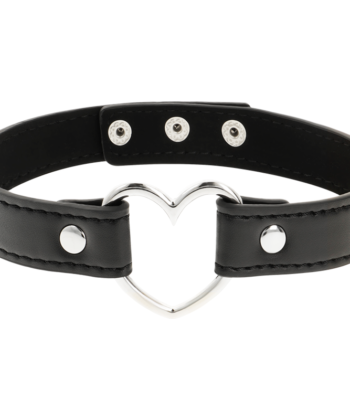 Visão alternativa de COQUETTE CHIC DESIRE - COLLAR CUERO VEGANO ACCESORIO WOMAN CORAZÓN