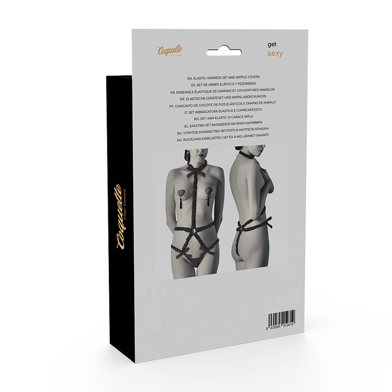 COQUETTE CHIC DESIRE - LINGERIE SET CON PEZONERAS DELUXE - Image 2