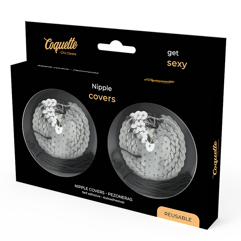 COQUETTE CHIC DESIRE - CUBRE PEZONES SILVER - Image 3
