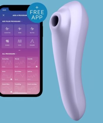 SATISFYER - VIBRADOR DE PULSO DE AR DUAL PLEASURE MALVA - Image 3