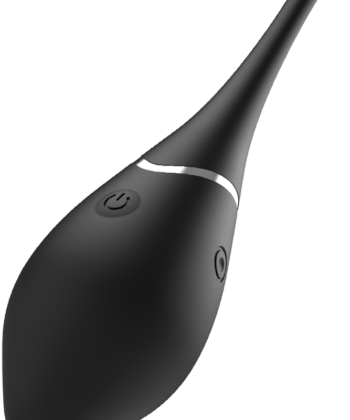 BLACK&SILVER - OVO VIBRATÓRIO RECARREGÁVEL JENELL - Imagem 4