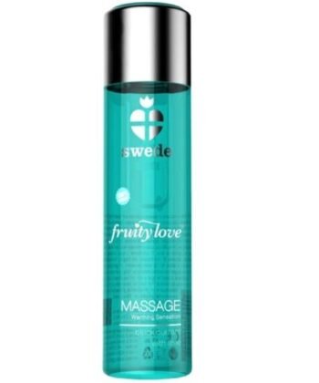SWEDE - ÓLEO DE MASSAGEM DE EFEITO AQUECENTE FRUTO DE GROSELHA PRETA E LIMÃO 60 ML