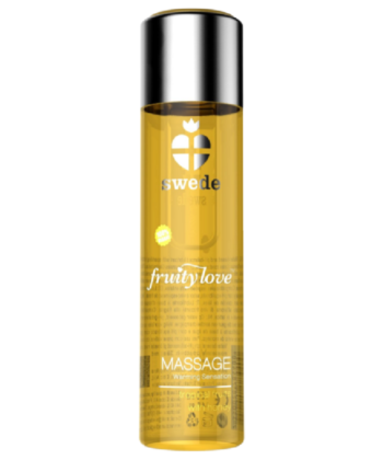 SWEDE - ÓLEO DE MASSAGEM COM EFEITO AQUECIMENTO FRUTO FRUTO TROPICAL COM MEL 120 ML.