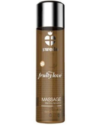 SWEDE - FRUITY LOVE EFEITO DE AQUECIMENTO ÓLEO DE MASSAGEM INTENSO CHOCOLATE ESCURO 60 ML