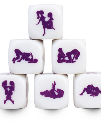 SECRETPLAY - DADOS KAMASUTRA LÉSBICA 25 MM