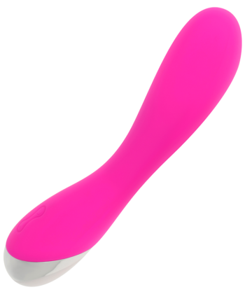 OHMAMA - VIBRADOR FLEXÍVEL ESTIMULAÇÃO PONTO G 19,5 CM