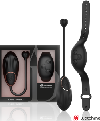 ANNE'S DESIRE - EGG TECNOLOGIA DE CONTROLE REMOTO WATCHME PRETO