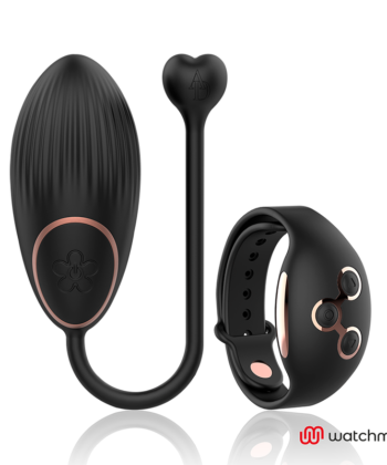 Visão alternativa de ANNE'S DESIRE - EGG TECNOLOGIA DE CONTROLE REMOTO WATCHME PRETO/OURO