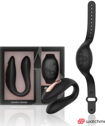 ANNE'S DESIRE - DUAL PLEASURE TECNOLOG UM WATCHME PRETO