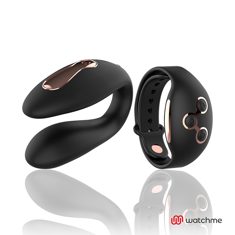 ANNE'S DESIRE - DUAL PLEASURE TECNOLOG A WATCHME PRETO/OURO - Imagem 3