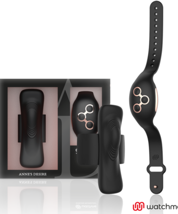 ANNE'S DESIRE - PANTY PLEASURE TECNOLOG A WATCHME PRETO/OURO