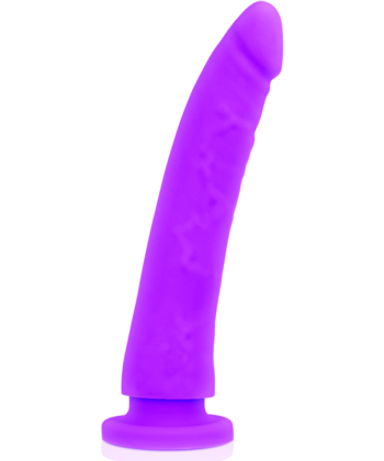 DELTA CLUB TOYS – DILDO EM SILICONE MÉDICO 23 CM LILÁS - Imagem 3