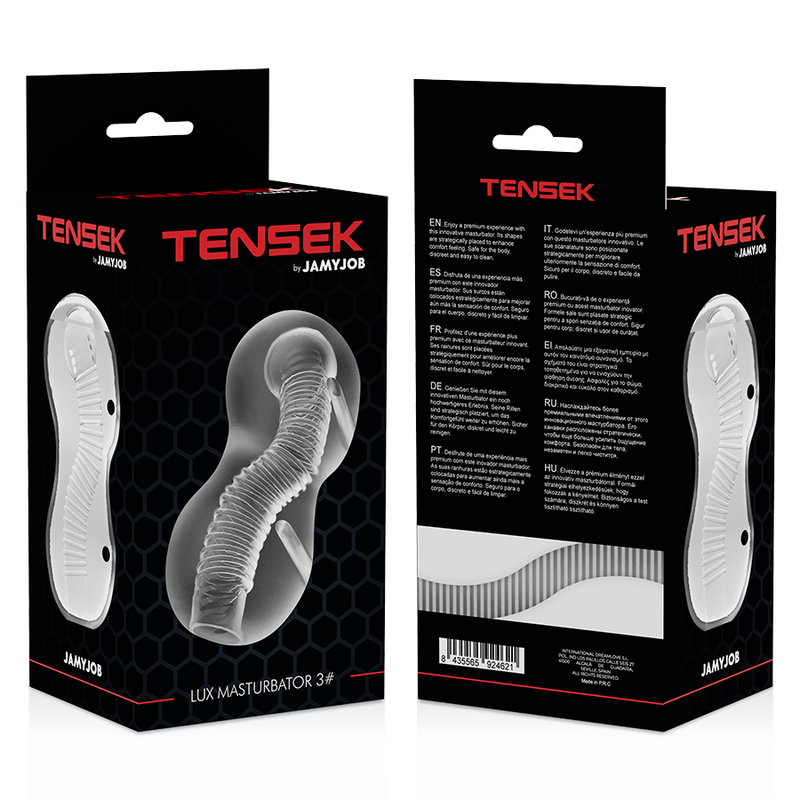 JAMYJOB - MASTURBADOR EXTREME TENSEK 3 CLARO - Imagem 4