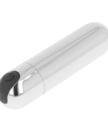 Visão alternativa de OHMAMA - BALA VIBRANTE PRATA 8 CM