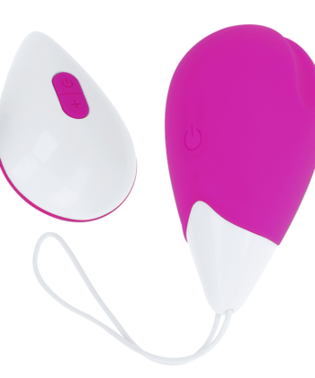 OHMAMA - OVO VIBRANTE 10 MODOS LILÁS E BRANCO