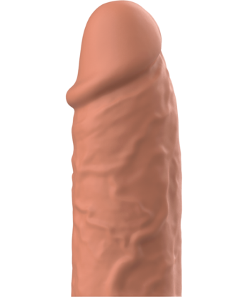 VIRILXL - EXTENSÃO DE PÊNIS DE SILICONE LÍQUIDO V3 MARROM
