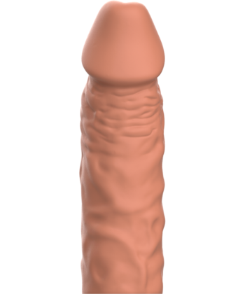 VIRILXL - EXTENSÃO DE PÊNIS DE SILICONE LÍQUIDO V5 MARROM