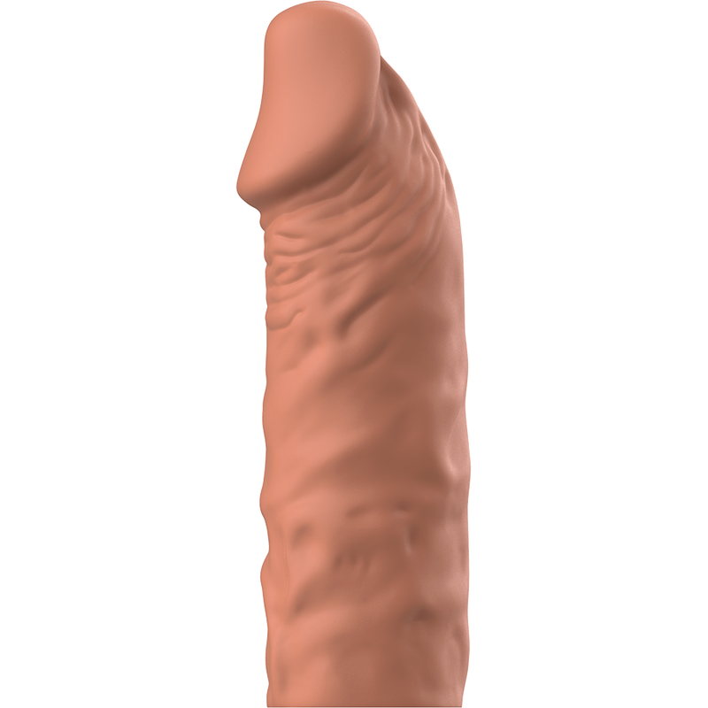 VIRILXL - EXTENSÃO DE PÊNIS DE SILICONE LÍQUIDO V5 MARROM - Imagem 2