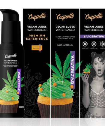 Alternative view of COQUETTE CHIC DESIRE - LUBRIFICANTE PREMIUM EXPERIENCE VEGAN SPACE SATIVA 100 ML