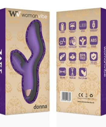 Alternative view of WOMANVIBE - DONNA VIBRADOR DE SILICONE RECARREGÁVEL