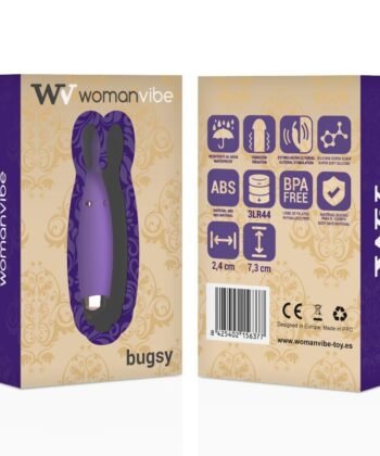 Visão alternativa de WOMANVIBE - ESTIMULADOR DE SILICONE BUGSY