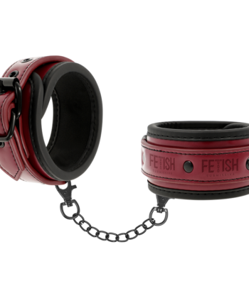 FETISH SUBMISSIVE DARK ROOM - ALGEMAS DE COURO VEGANO COM FORRO DE NEOPRENE