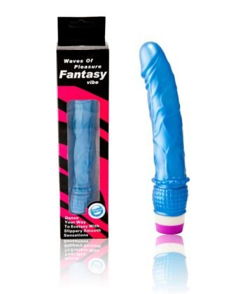 Visão alternativa de BAILE - VIBRADOR WAVES OF PLEASURE 23 CM AZUL