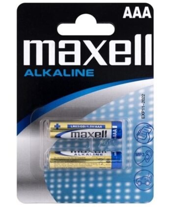 MAXELL - BLISTER ALCALINA AAA LR03 * 2