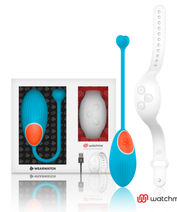 WEARWATCH - TECNOLOGIA WATCHME CONTROLE REMOTO OVO AZUL / NIVEO